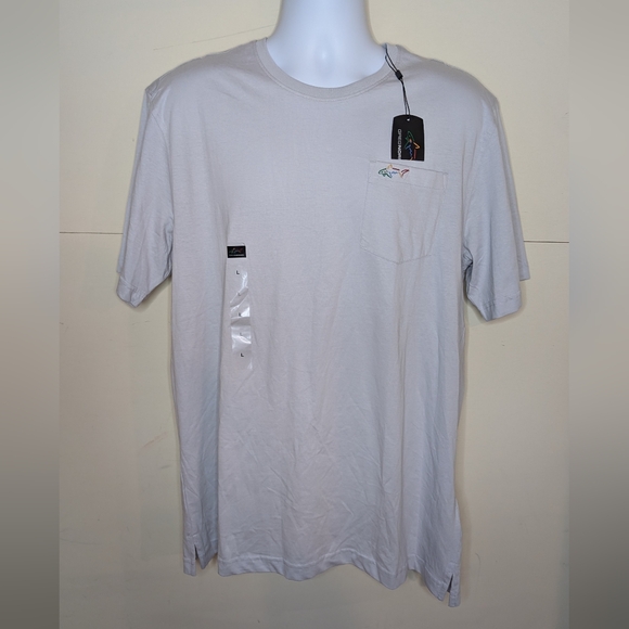 Greg Norman Collection Other - NWT Greg Norman Casual Short Sleeve Tee Light Gray